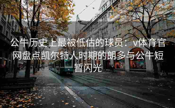 公牛历史上最被低估的球员：v体育官网盘点凯尔特人时期的朗多与公牛短暂闪光