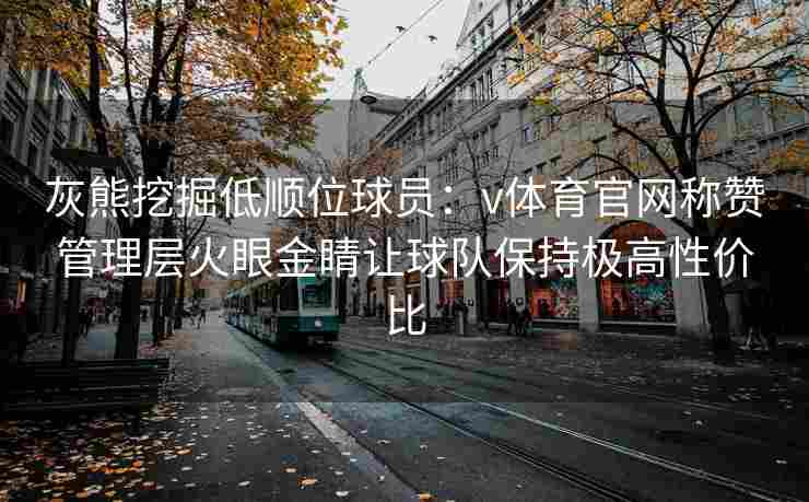 灰熊挖掘低顺位球员：v体育官网称赞管理层火眼金睛让球队保持极高性价比